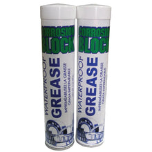 Corrosion Block High Performance Waterproof Grease - (2) 3oz Cartridges - Non-Hazmat Non-Flammable Non-Toxic [25003]