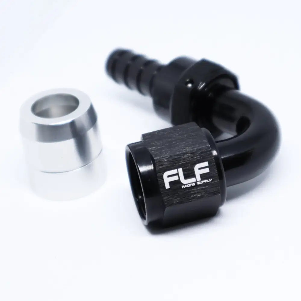 Crimp-On Swivel Hose End - 120 Degree AN - 16