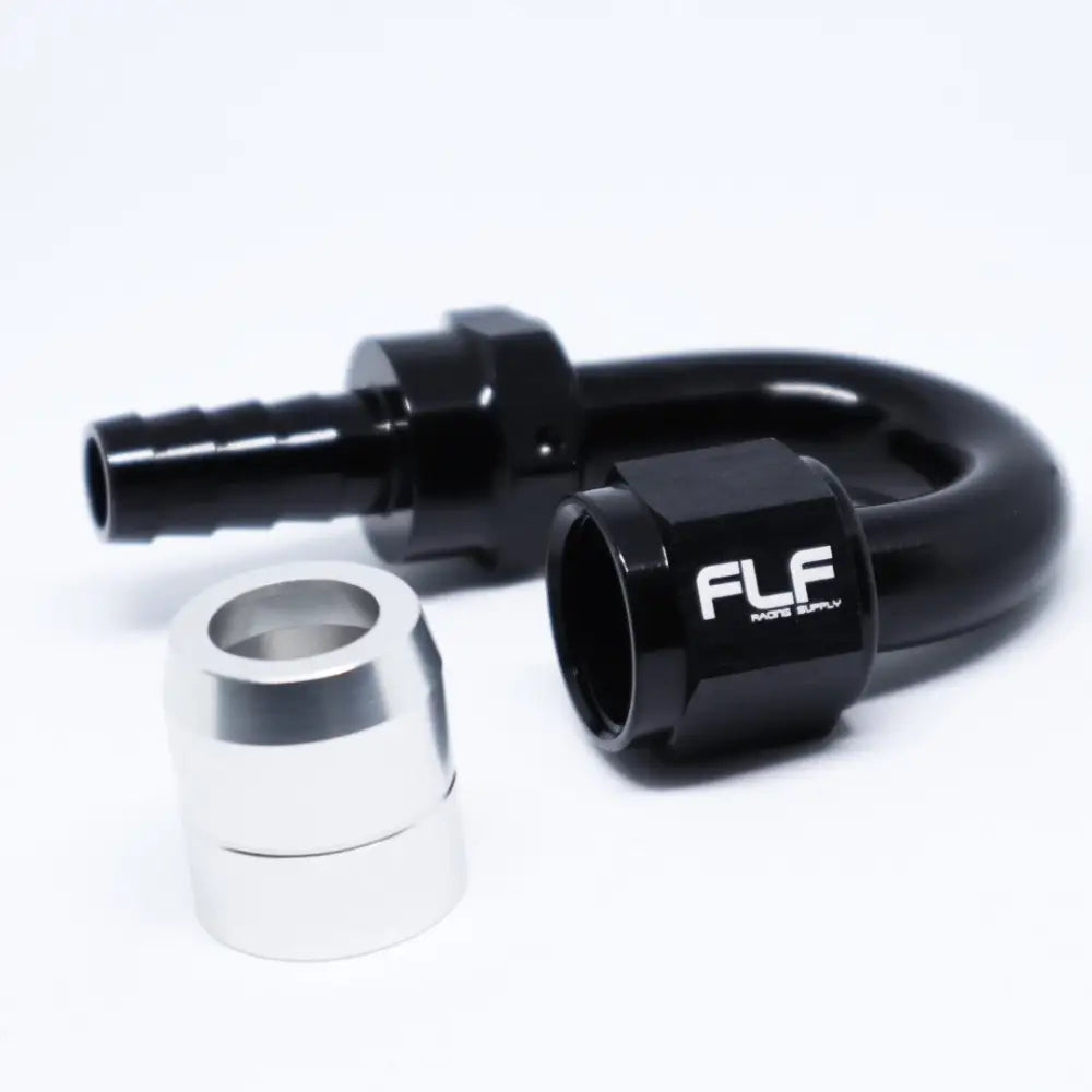 Crimp-On Swivel Hose End - 150 Degree AN - 10