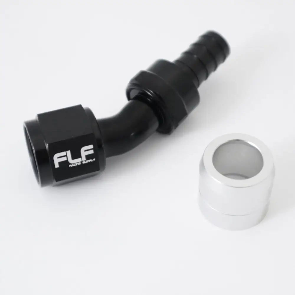 Crimp-On Swivel Hose End (Braided Rubber) - 30 Degree - 16