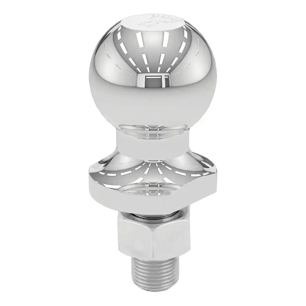 CURT 1-7/8’’ Trailer Ball - 3/4’’ x 1-5/8’’ Shank - 2,000 lb. Capacity - Chrome [40061] - Accessories