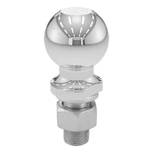 CURT 2-5/16’’ Trailer Ball - 1’’ x 2-1/8’’ Shank - 7,500 lb. Capacity - Chrome [40067] - Accessories