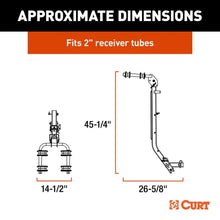 CURT ActiveLink SE Series Bike Rack - 2 Bikes Up to 90 lbs [18410] - Accessories