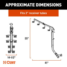 CURT ActiveLink Ultra Series Bike Rack - 4 Bikes Up to 180 lbs [18412] - Accessories