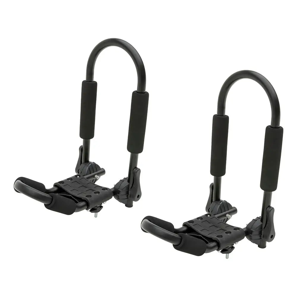 CURT Adjustable Aluminum Roof Rack Kayak Holders [18320] - Hitches & Accessories