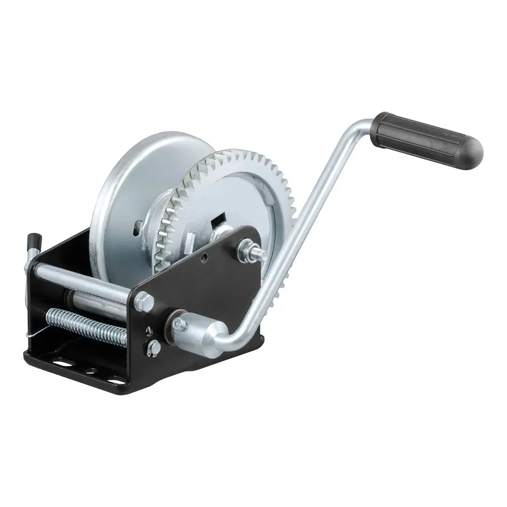 CURT Hand Crank 1700 lb. Winch - 8’’ Handle [29427] - Trailer Winches