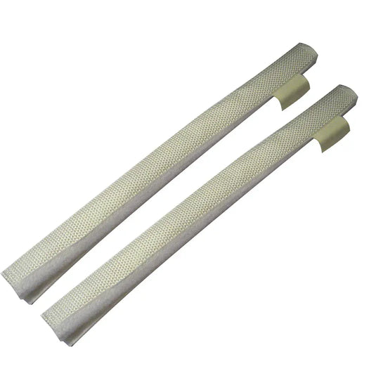 White Davis Removable Chafe Guards Pair for 3/8 to 7/8 Line - Bumpers/Guards