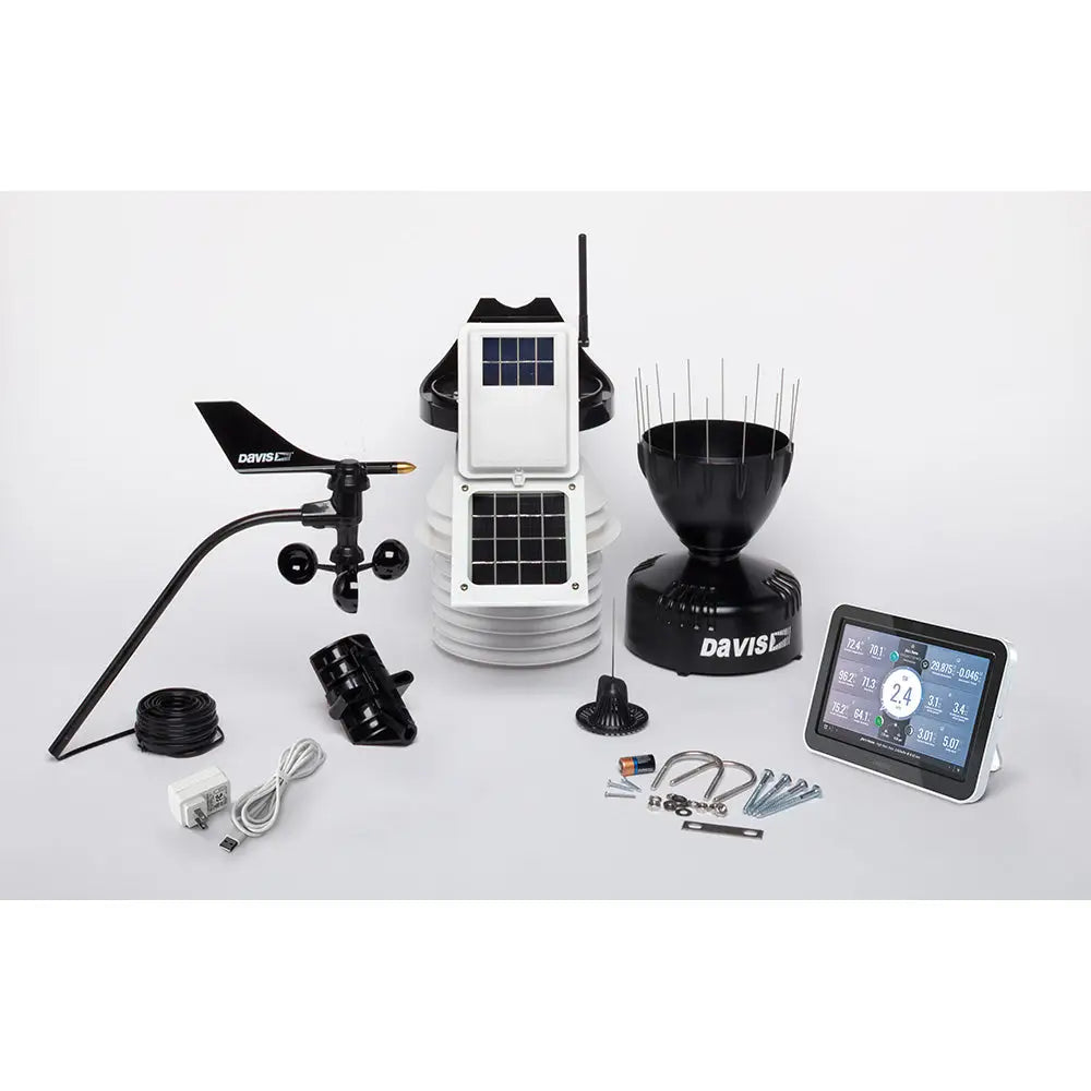 Davis Vantage Pro2 Wireless Weather Station w/WeatherLink Console 24hr Fan Aspirated Radiation Shield [6253] - Weather