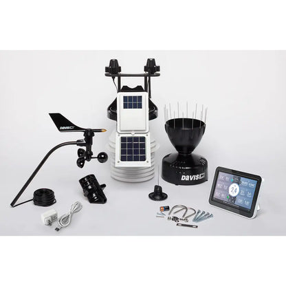 Davis Vantage Pro2 Wireless Weather Station w/WeatherLink Console 24hr Fan Aspirated Radiation Shield UV Solar Sensors
