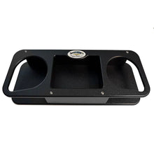 Deep Blue Marine Black Suction Cup Double Holder with Storage Box - Fishing Accessories