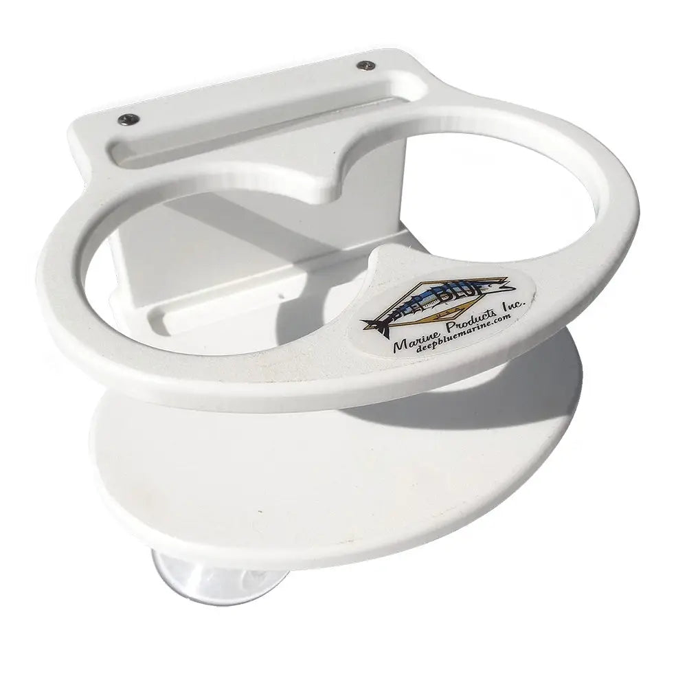 Deep Blue Marine Double Slim Can Drink Holder Cell Phone - White [DSD-CELL] - Fishing Accessories
