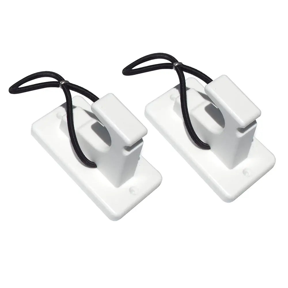 Deep Blue Marine Rod Gaff Brush Dock Line Holder - Pair [RGB] - Fishing Accessories