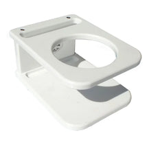 Deep Blue Marine Side Mount Single Drink Holder - Suction Cup Mount - White [SSDH] - Fishing Accessories
