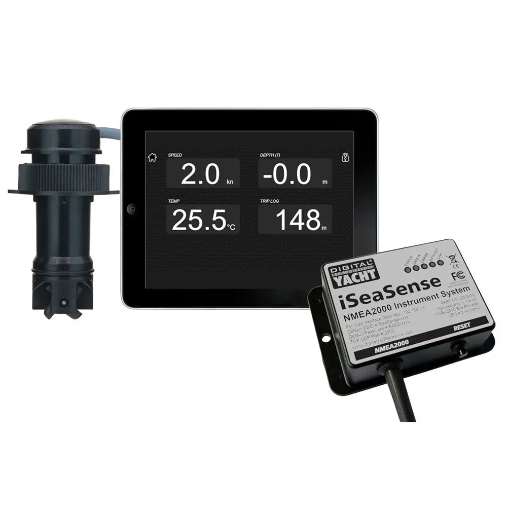 Digital Yacht iSeaSense Wireless Speed Depth Temp Pack [ZDIGISSPK1] - Instruments