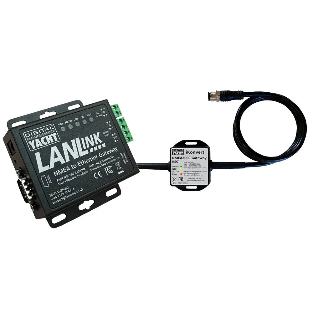 Digital Yacht LANLink NMEA 2000 To Ethernet Gateway [ZDIGLANLN2K] - Accessories