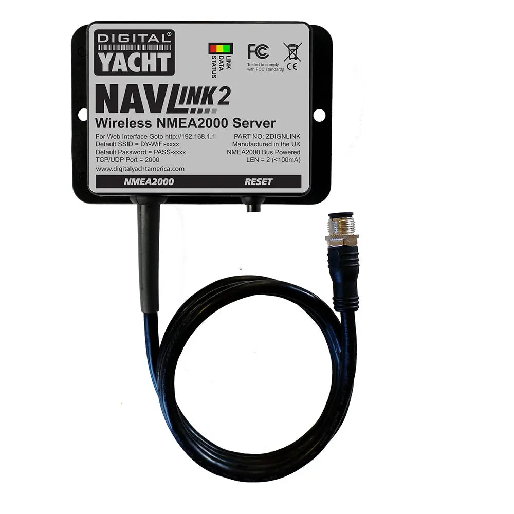 Digital Yacht NavLink 2 NMEA 2000 to WiFi Gateway [ZDIGNLINK] - NMEA Cables & Sensors
