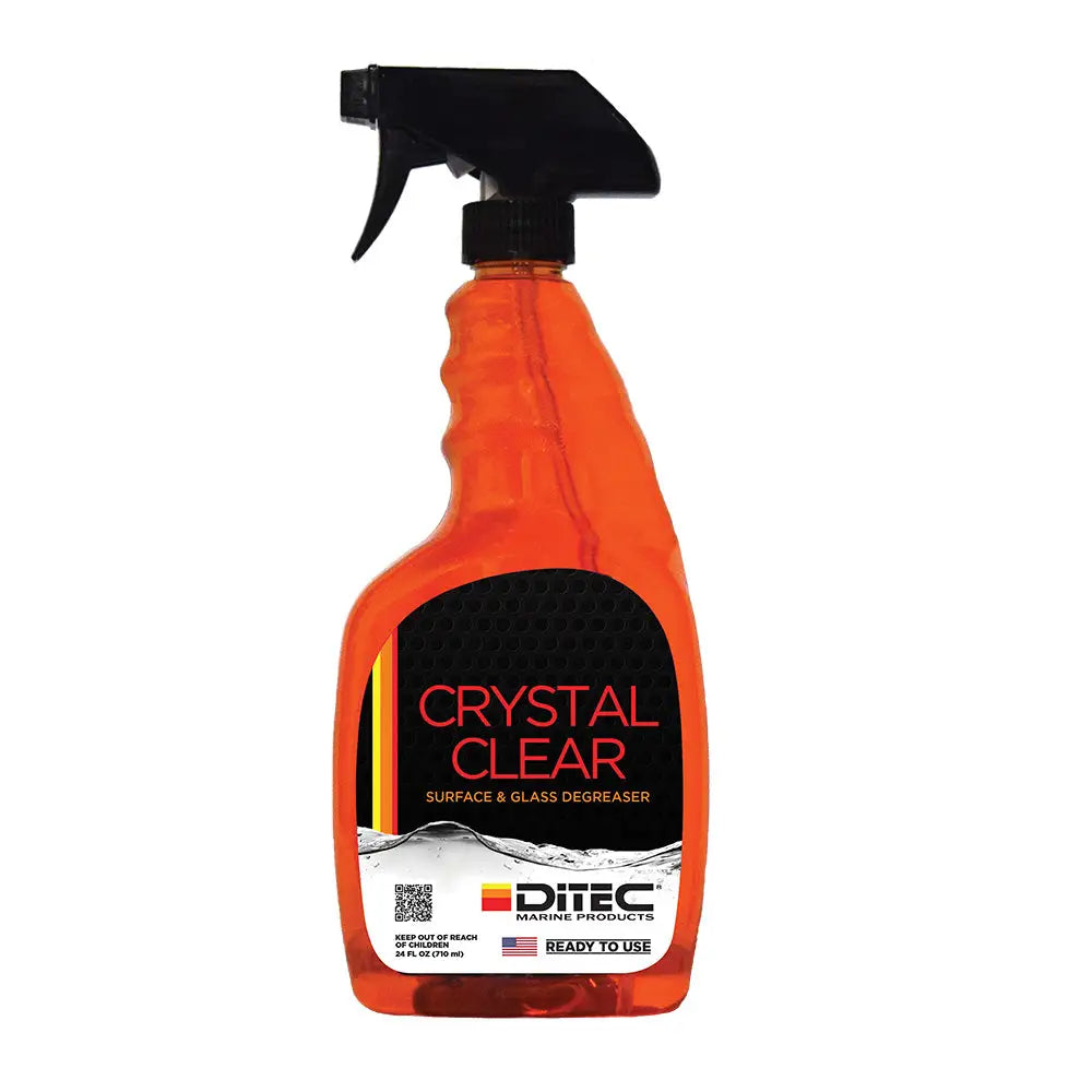 24oz Crystal Clear DiTEC Spray Bottle - Cleaning