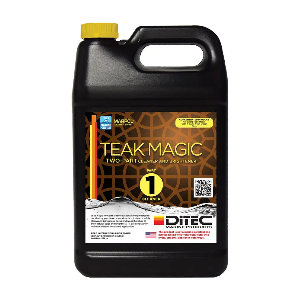 DiTEC Teak Magic Part 1 Cleaner Gallon - Cleaning