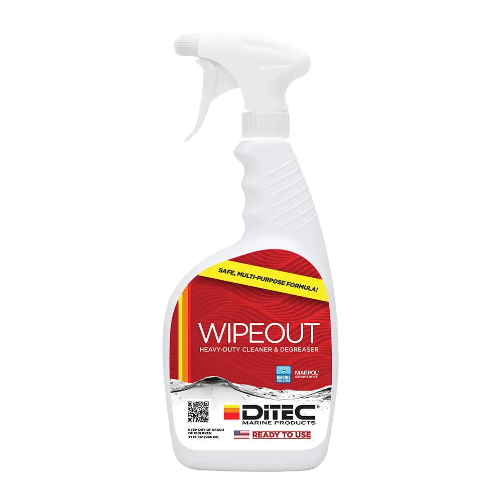 DiTEC Wipeout Multi-Surface Cleaner - 32oz [EC-WOUT-SPR2] - Cleaning