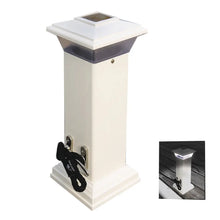 Dock Edge Cleatlite Solar Dock Light w/SS Mooring Cleat 12’’ [96-250-F] - Cleats