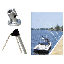 Dock Edge Economy Mooring Whips 8ft 2000 LBS up to 18ft [3100-F] - Mooring Whips