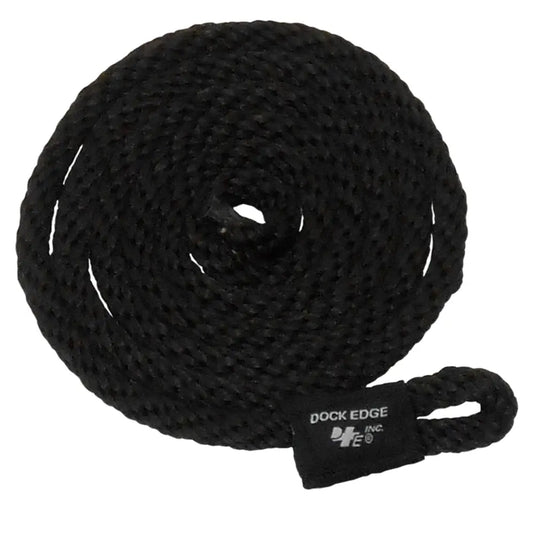 Dock Edge Fender Line - 3/8’’ x 5’ - Black - 2-Pack [DE91566F] - Fender Accessories