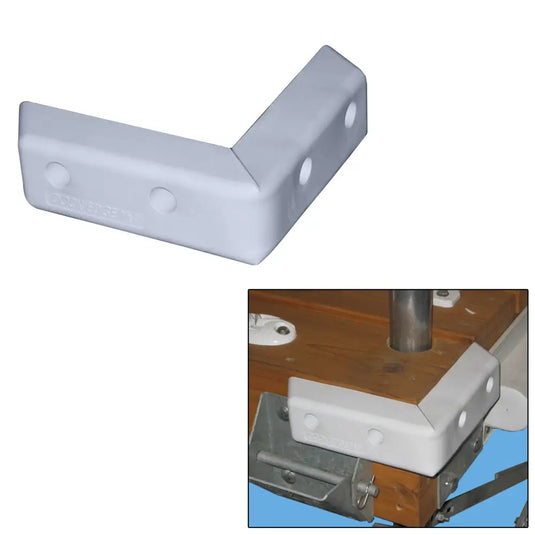 Dock Edge Protect Corner HD 16’’ PVC Dock Bumper [DE1059F] - Bumpers/Guards