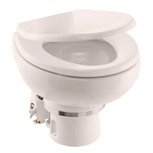 Dometic MasterFlush MF 7120 - Bone - Electric Macerating Toilet w/Orbit Base Slow Close Seat - Freshwater - 12V