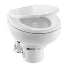 Dometic MasterFlush MF 7120 - White - Electric Macerating Toilet w/Orbit Base Slow Close Seat - Freshwater - 12V