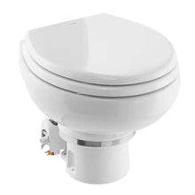 Dometic MasterFlush MF 7120 - White - Electric Macerating Toilet w/Orbit Base Slow Close Seat - Freshwater - 12V