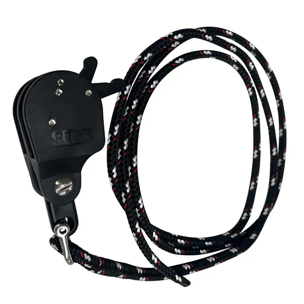 Double Halyard Line Lock w/Rope Shackle [CA-0157-2S] - Outrigger Accessories