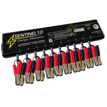 Sentinel 10 Dual Pro 12V 10 Bank Battery Charger Maintainer - Battery Chargers