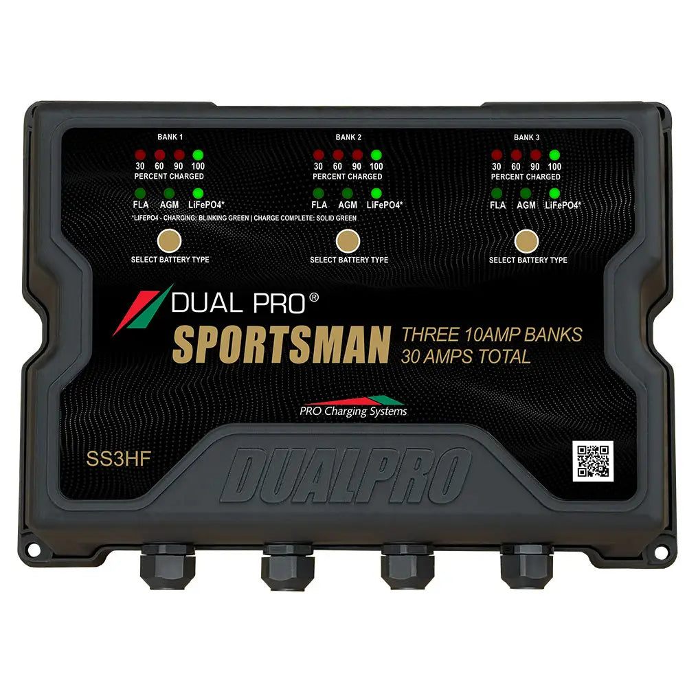 Dual Pro Sportsman Series HF Battery Charter - 30 Amp - 3 Bank [SS3HF] - Battery Chargers
