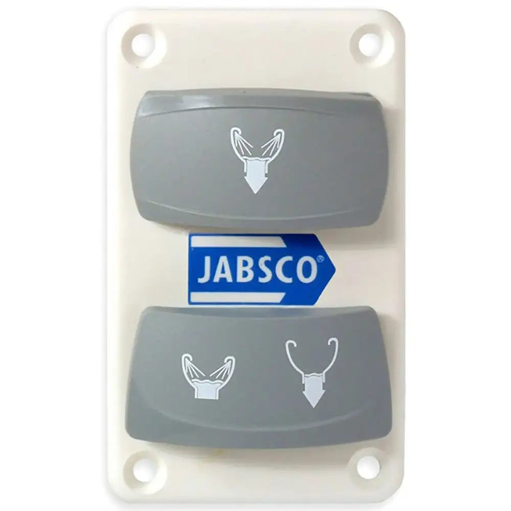 Jabsco Dual Rocker Switch Panel [37047-2000] - Accessories