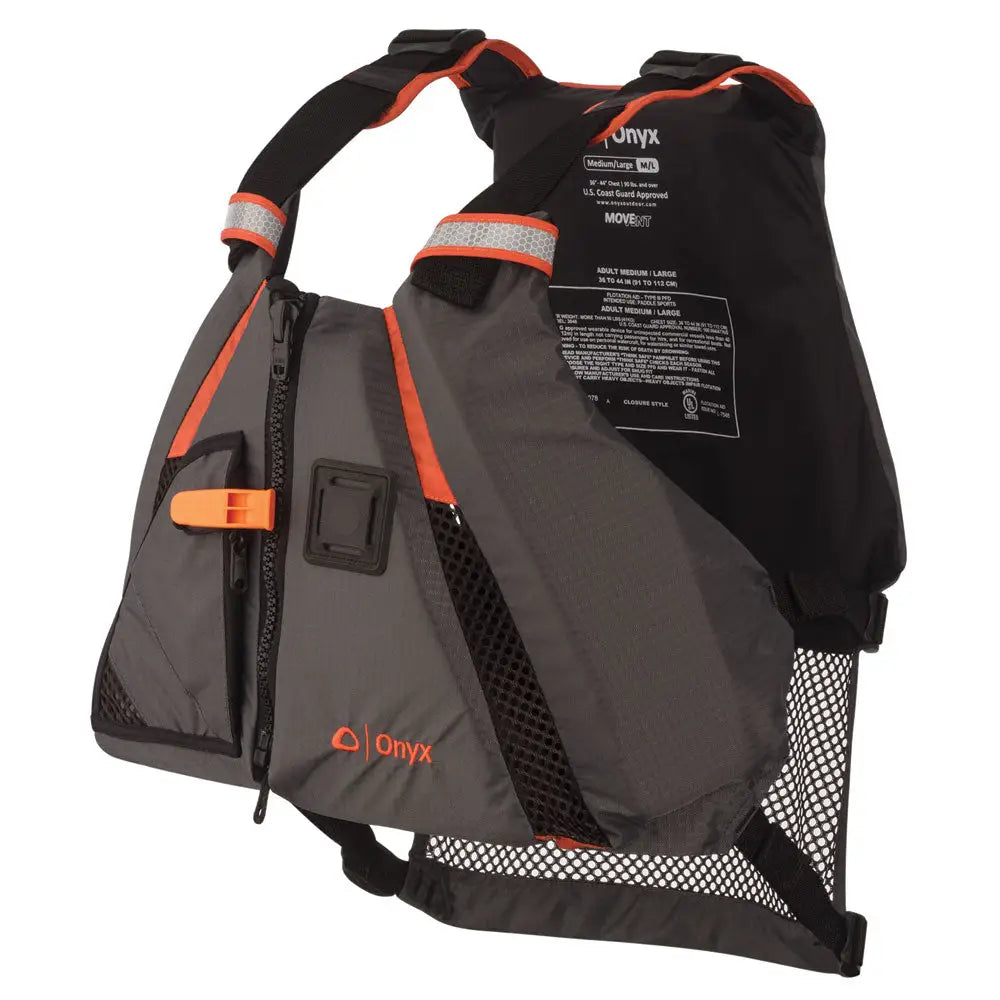 Dynamic MoveVent Onyx Paddle Sports Life Vest XS SM - Life Vests