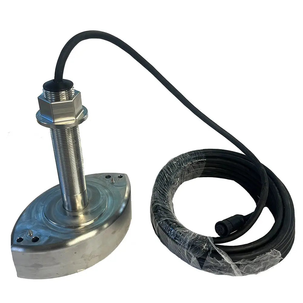 Echonautics ST180D 1kW Thru-Hull Stainless Steel Transducer - 50/200kHz [ST180D1KWCW] - Transducers