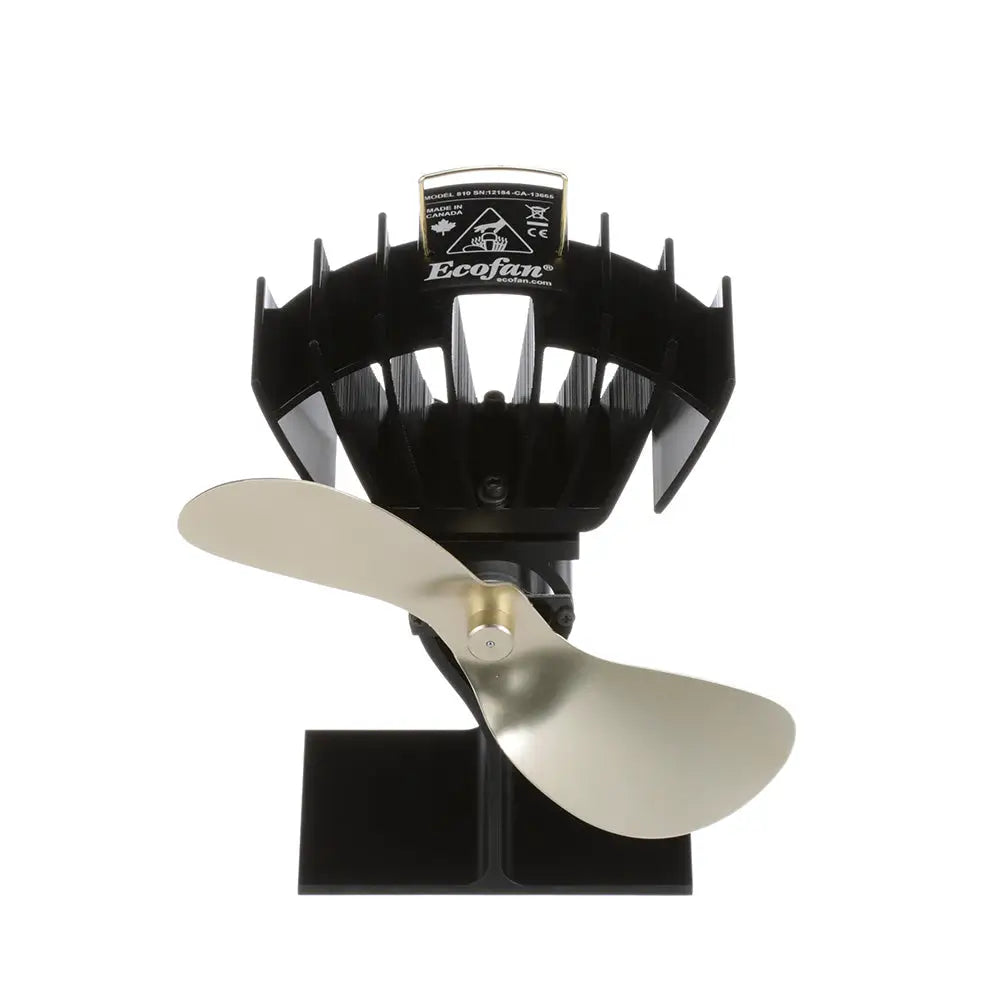 Ecofan by Caframo UltrAir 810CA Heat Powered Stove Fan - Gold Blade [810CABBX] - Accessories