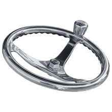 Edson 14.5’’ SS ComfortGrip Powerwheel Steering Wheel w/PowerKnob [1710ST-14-KIT] - Steering Wheels