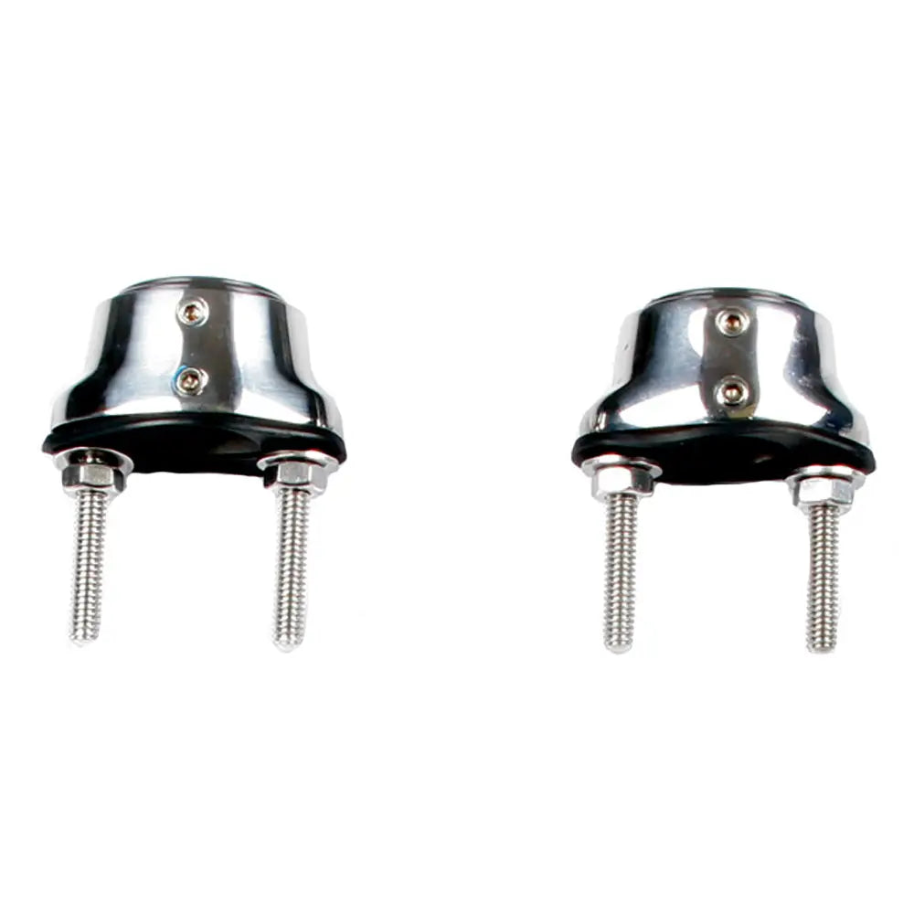 Edson Stainless Steel Pedestal Guard Mounting Feet - Pair [310ST-100-125] - Accessories