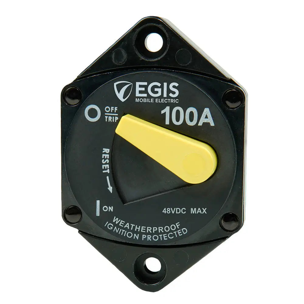 Egis 100A Panel Mount 87 Series Circuit Breaker [4707-100] - Circuit Breakers