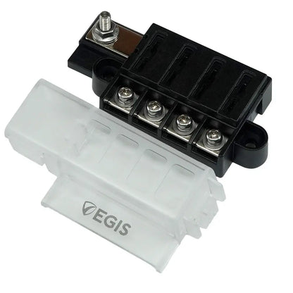 Egis RT Fuse Block - 4 Circuit w/Cover [8045] - Fuse Blocks & Fuses