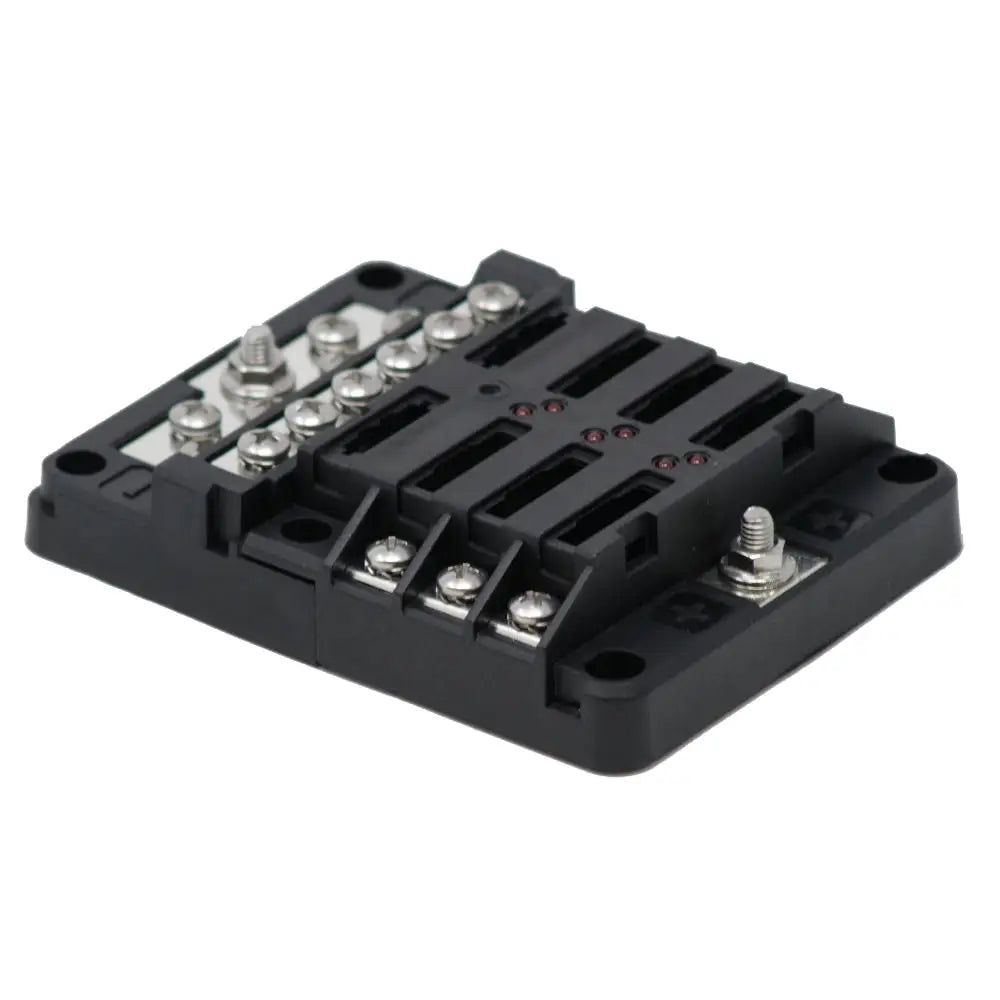 Egis RT Fuse Block 6 Position w/Ground LED Indication [8025] - Fuse Blocks & Fuses