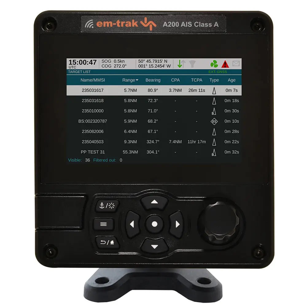 em-trak A200 Class A AIS Transceiver [425-0012] - AIS Systems