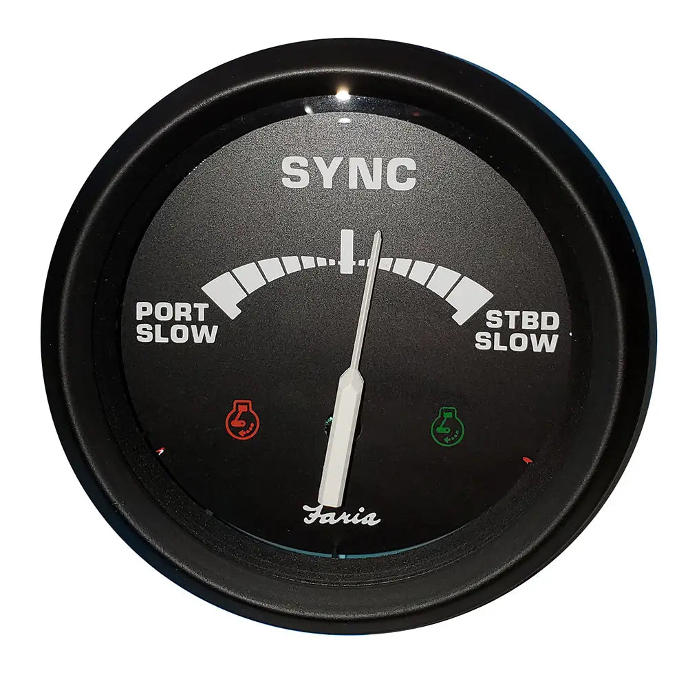 Faria 4’’ Gauge Engine Synchronizer f/Dual Engines Gas Diesel [32807] - Gauges