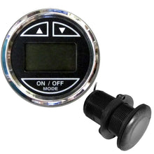 Faria Chesapeake Black 2’’ Depth Sounder w/Thru-Hull Transducer [13795] - Gauges