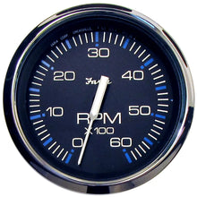 Faria Chesapeake Black 4’’ Tachometer - 6000 RPM (Gas) (Inboard I/O) [33710] - Gauges