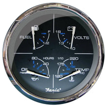 Faria Chesapeake Black 5’’ Multifunction Gauge [33762] - Gauges