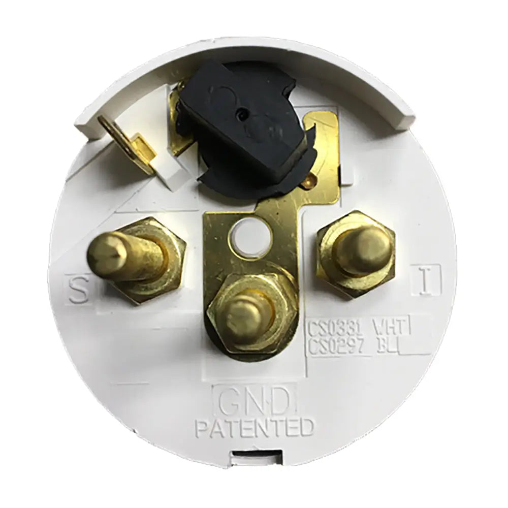 Faria Chesapeake White SS 2’’ Cylinder Head Temperature Gauge (60-220F) [13806] - Gauges