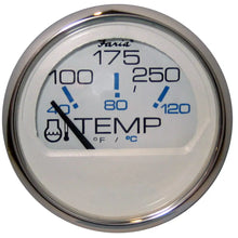 Faria Chesapeake White SS 2’’ Water Temperature Gauge (100-250 DegreeF) [13804] - Gauges