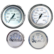 Faria Chesapeake White SS Boxed Set - Outboard Motors [KTF002] - Gauges